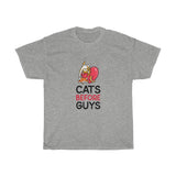 Unisex - Cats B4 Guys White-Sport Gray-Blue